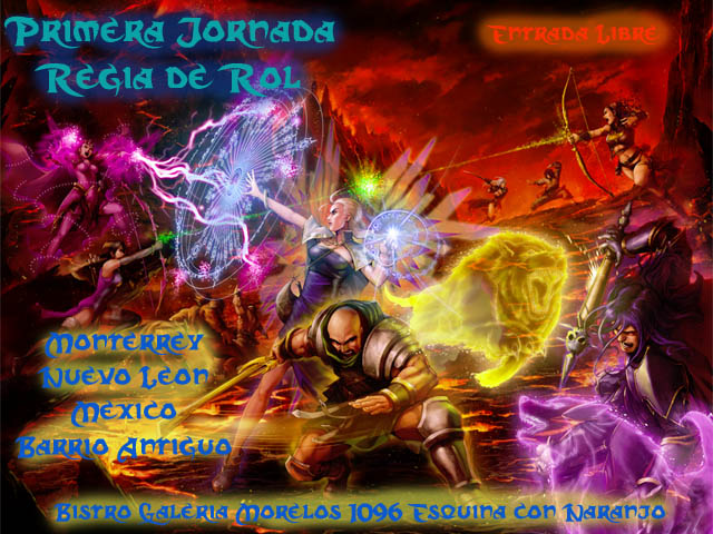 Primer Jornada Regia de Rol